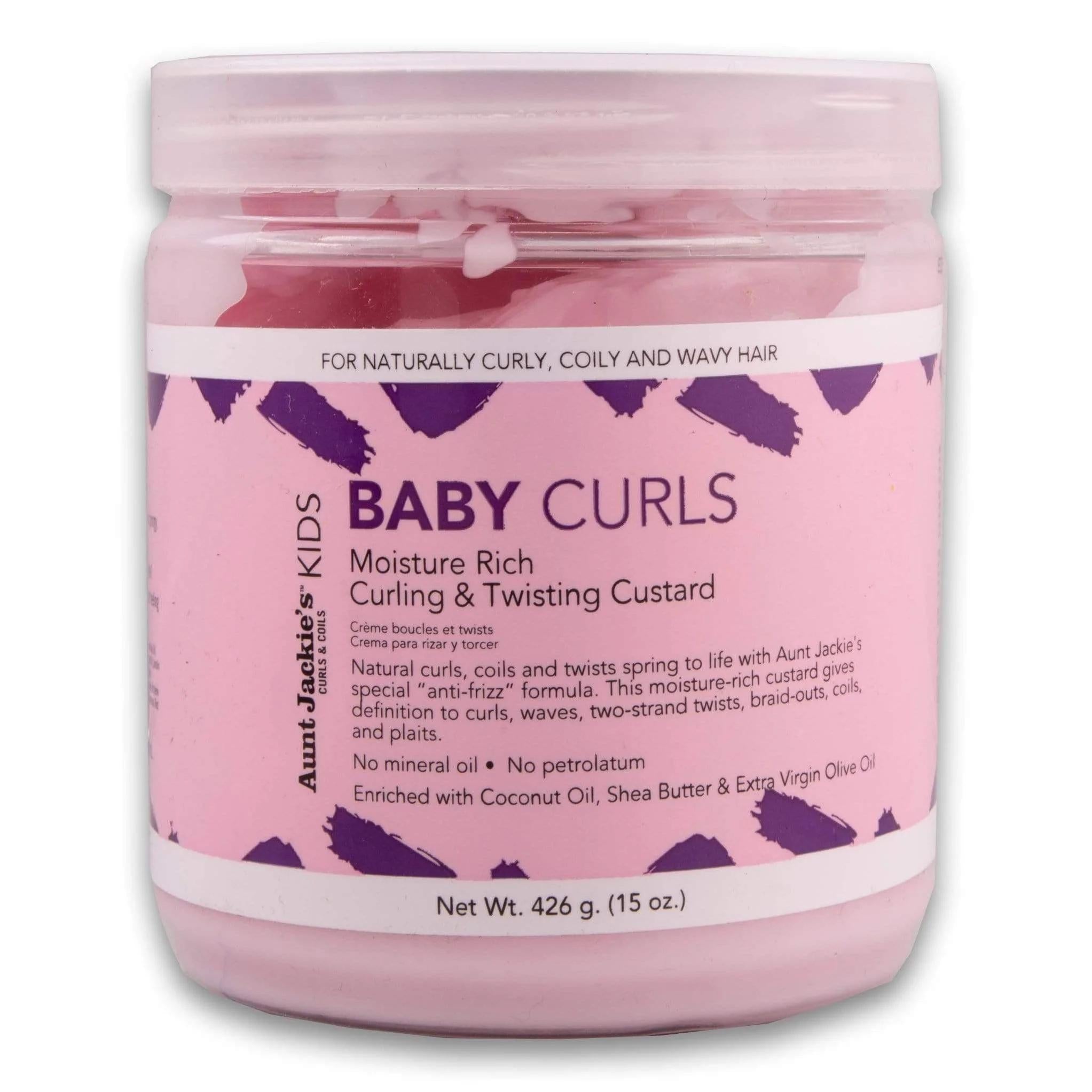 aunt jackies baby curls Curling &amp; Twisting Custard is specially formulated for kids with natural curls, coils, and waves