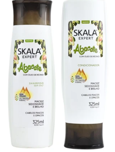 Skala Shampoo and Conditioner Pack delivers gentle cleansing and deep hydration in one powerful duo.