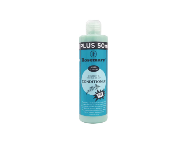 rosemary anti fungal conditioner  help maintain a healthy scalp while restoring softness and strength to the hair.