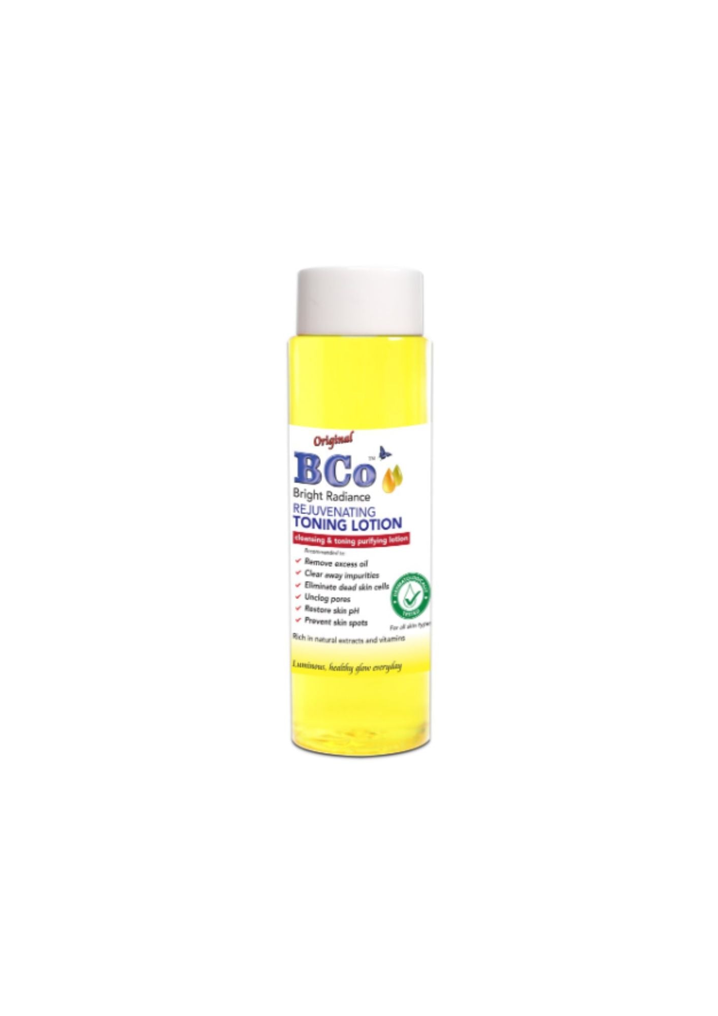 bco rejuvenating toning lotion Rejuvenating Toning Lotion refreshes and tones the skin while helping to improve texture and clarity