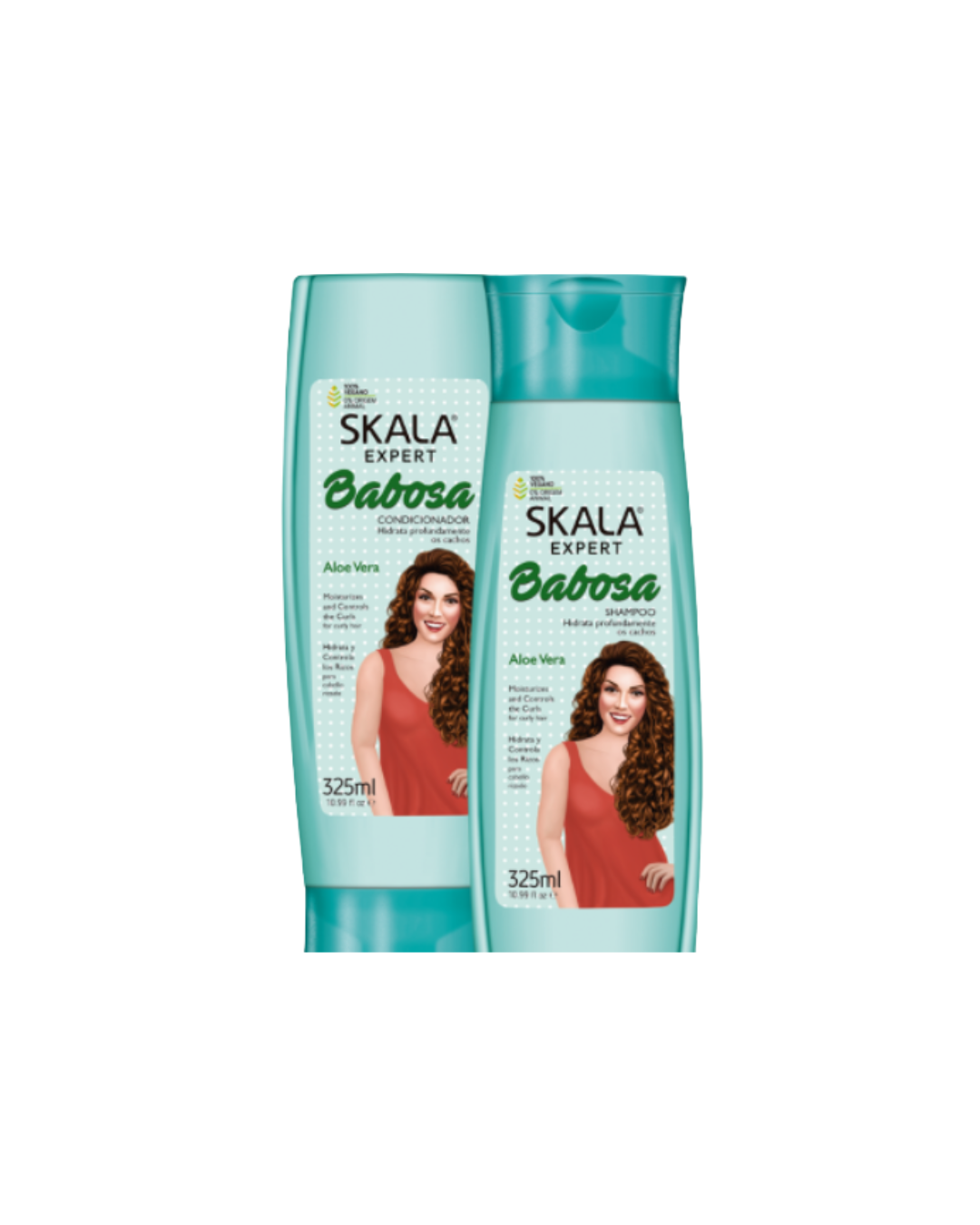skala shampoo and conditioner aloe vera pack hydrate, strengthen, and revitalize dry or weak hair