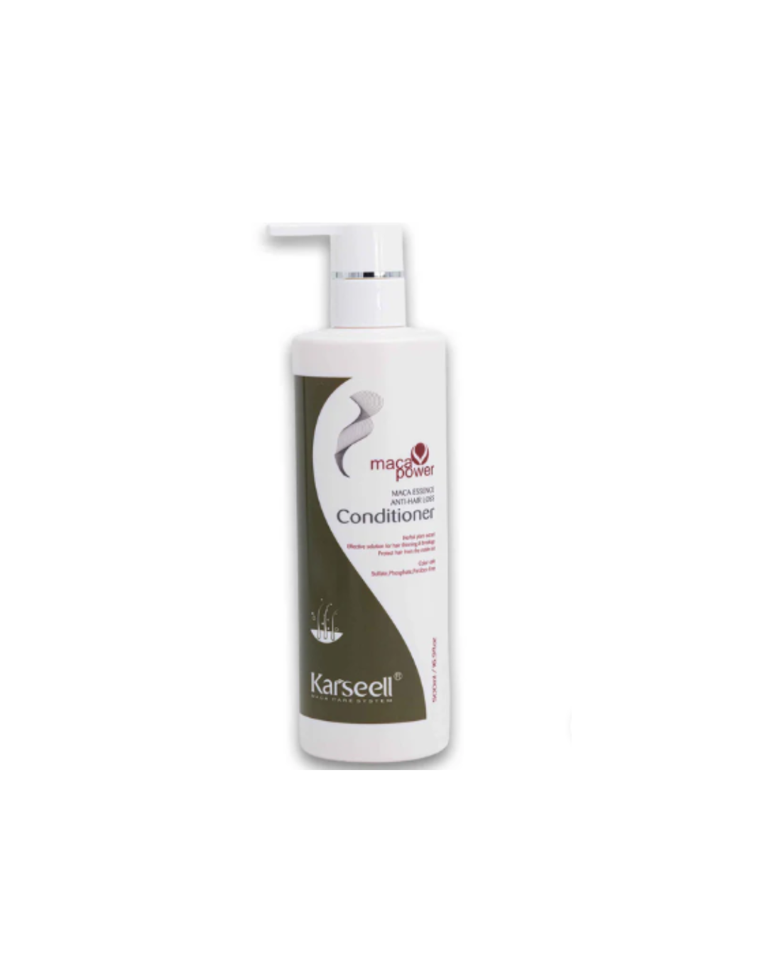 Karseell Anti Hair Loss Conditioner nourishes the scalp, reduces hair fall, and strengthens strands for fuller, healthier-looking hair.