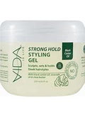 Vida Strong Hold Styling Gel Extra firm gel for all-day, unstoppable style.