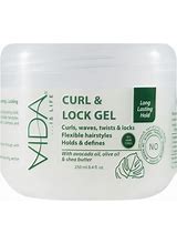 Vida Curl and Lock Gel Defines and holds curls with lasting moisture.